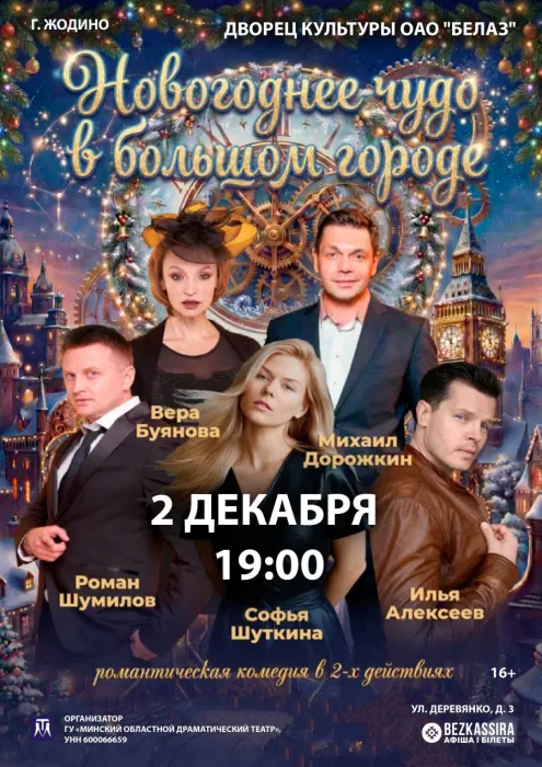 Новогоднее чудо в большом городе