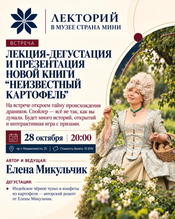 Лекторий в музее "Страна Мини" | Лекция-дегустация